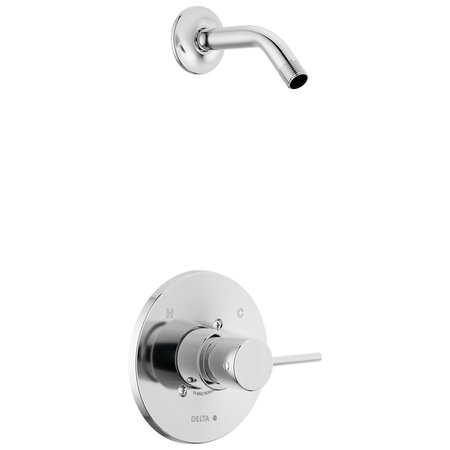 DELTA Modern: Monitor 14 Series Shower Trim - Less Head T14259-LHD-PP